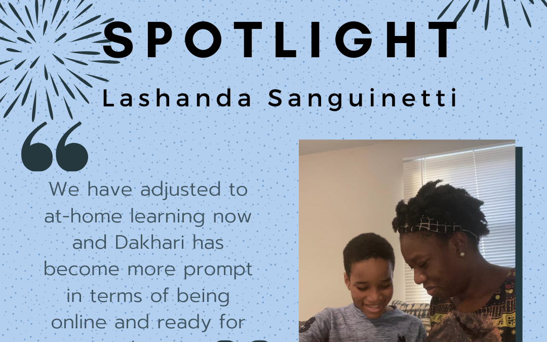 Parent Spotlight: Lashanda Sanguinetti